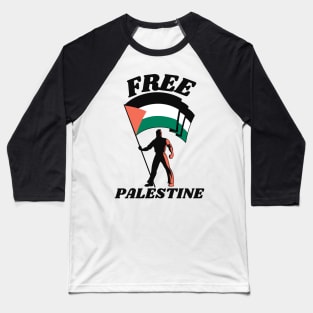 Free palestine Baseball T-Shirt